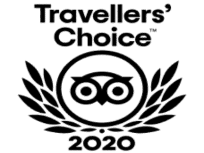 Premio Travellers Choice 2020 por TripAdvisor